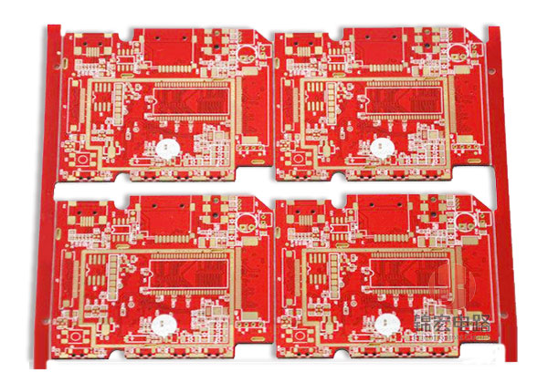 双面红油pcb镀金线路板生产