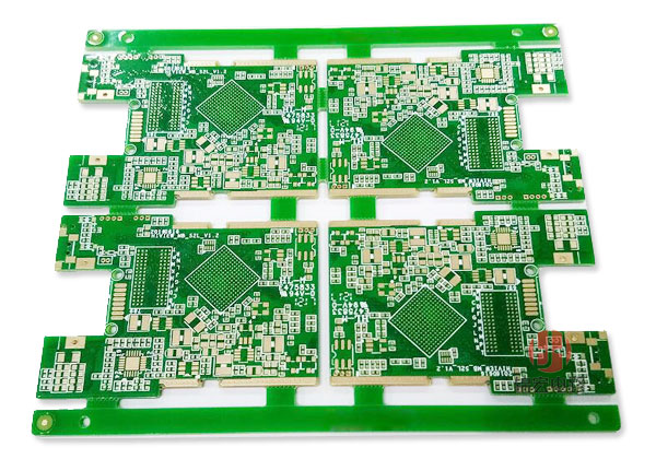 四层绿油PCB线路板